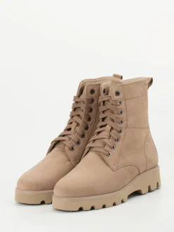 Damen Sioux – Schnürboots aus Nubukleder braun