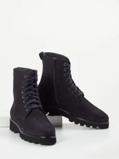 – Schnürboots aus Nubukleder Dunkel*Sioux Outlet