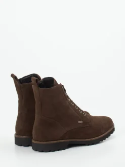 – Schnürboots aus Veloursleder dunkel*Sioux Discount