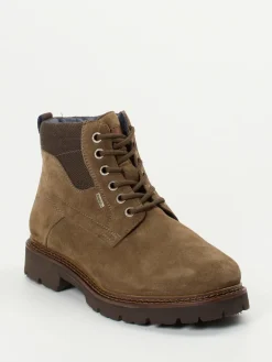 Herren Sioux – Schnürboots aus Veloursleder