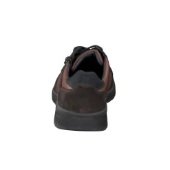 Herren Sioux – Schnürsneaker aus Fettleder dunkel