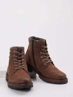 Herren Sioux – Schnürstiefeletten aus Nubukleder