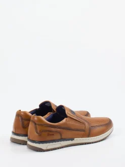– Slipper aus Leder in Cognac*Sioux Sale