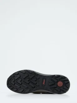 Herren Sioux – Slipper aus Veloursleder und Mesh sandbeige