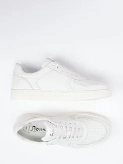 – Sneaker aus Glattleder Offwhite*Sioux Outlet
