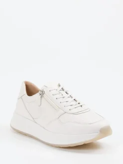 – Sneaker aus Kalbleder Offwhite*Sioux Best
