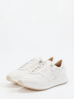 – Sneaker aus Kalbleder Offwhite*Sioux Best