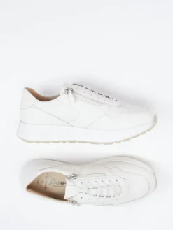 – Sneaker aus Kalbleder Offwhite*Sioux Best