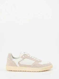 – Sneaker aus Kalbleder und Veloursleder Offwhite*Sioux Outlet