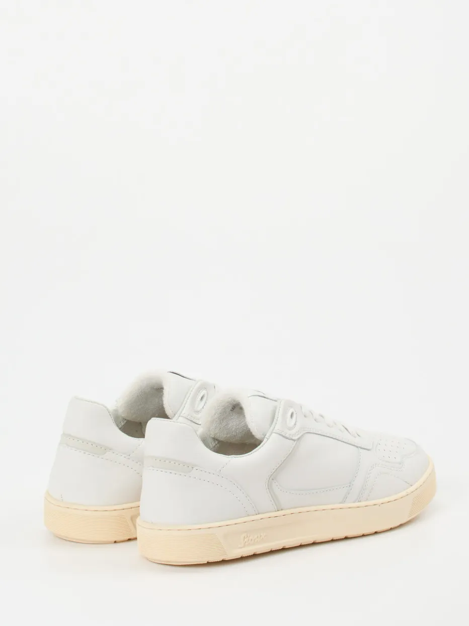 – Sneaker aus Kalbleder in Off-White*Sioux Hot