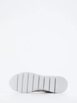 Damen Sioux – Sneaker aus Kalbleder und Mesh weiß-