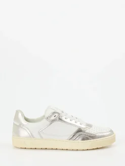 Damen Sioux – Sneaker aus Kalbleder mit Metallic-Details