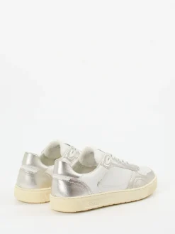 Damen Sioux – Sneaker aus Kalbleder mit Metallic-Details