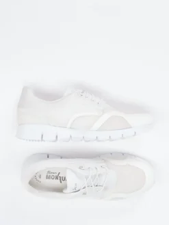 – Sneaker aus Meshtextil in Offwhite*Sioux Sale