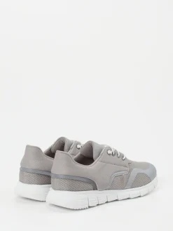 Damen Sioux – Sneaker aus Textil in Hellgrau