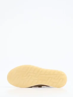 Damen Sioux – Sneaker aus Veloursleder mit Metallic