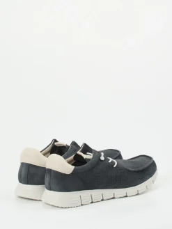 Herren Sioux – Sneaker aus Veloursleder Dunkel