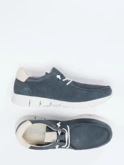 Herren Sioux – Sneaker aus Veloursleder Dunkel