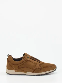 – Sneaker aus Veloursleder cognac*Sioux Best