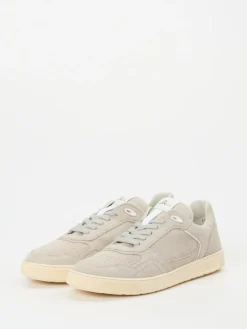 – Sneaker aus Veloursleder in Hellbeige*Sioux Online
