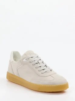 Herren Sioux – Sneaker aus Veloursleder Hell