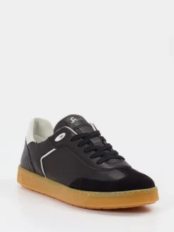 Herren Sioux – Sneaker aus Velourleder und Glattleder