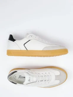 – Sneaker aus Velours- und Glattleder*Sioux Hot