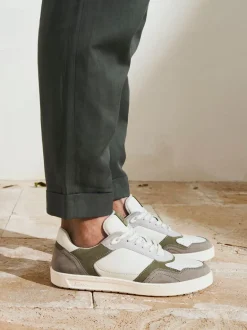 Herren Sioux – Sneaker aus Velour- und Glattleder