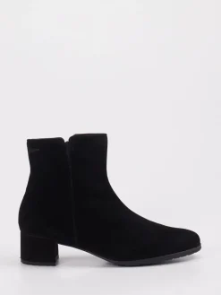 Damen Sioux – Stiefelette aus Veloursleder