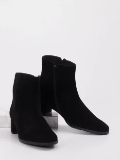 Damen Sioux – Stiefelette aus Veloursleder