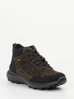 Herren Sioux – Wanderschuhe aus Veloursleder Dunkel