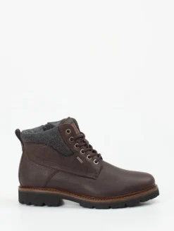 Herren Sioux – Winterboots aus Fettleder dunkel