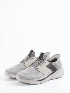 Herren Skechers – Slip-On Sneaker aus Textil in