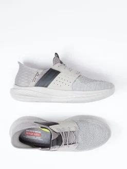 Herren Skechers – Slip-On Sneaker aus Textil in