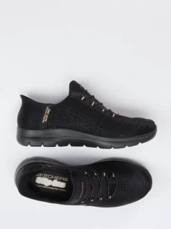 – Slip-On Sneaker aus Textil in Schwarz*Skechers Sale