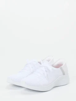 Damen Skechers – Slip-On Sneaker aus Textil in