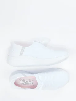 Damen Skechers – Slip-On Sneaker aus Textil in