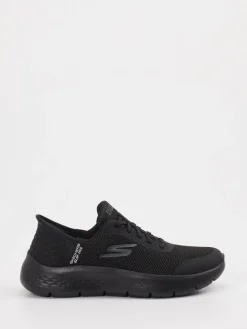 Damen Skechers – Slip-On Sneaker aus Textil