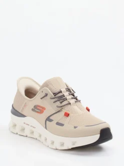 – Slip-On-Sneaker aus Mesh in Sandbeige*Skechers New