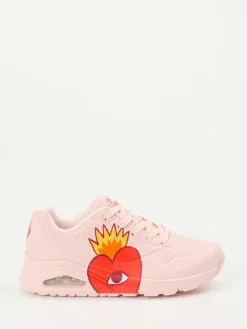 – Sneaker aus Leder in Pastellrosa*Skechers Online