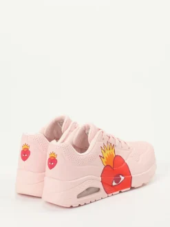 – Sneaker aus Leder in Pastellrosa*Skechers Online