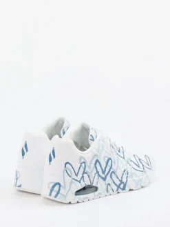 – Sneaker aus Nubukleder mit Herz-Print*Skechers Discount