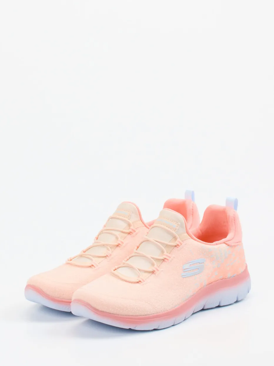 – Sneaker aus Textil in Pfirsichrosa*Skechers Discount