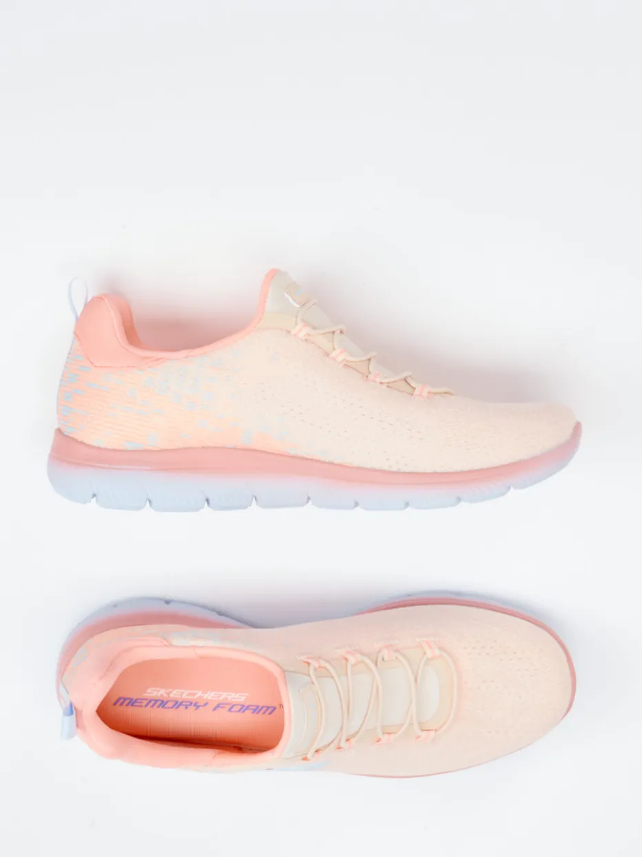 – Sneaker aus Textil in Pfirsichrosa*Skechers Discount