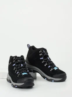 Damen Skechers – Wanderschuhe aus Veloursleder