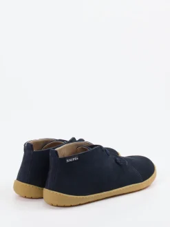 Herren Snipe – Barfußschuh aus Nubukleder Dunkel