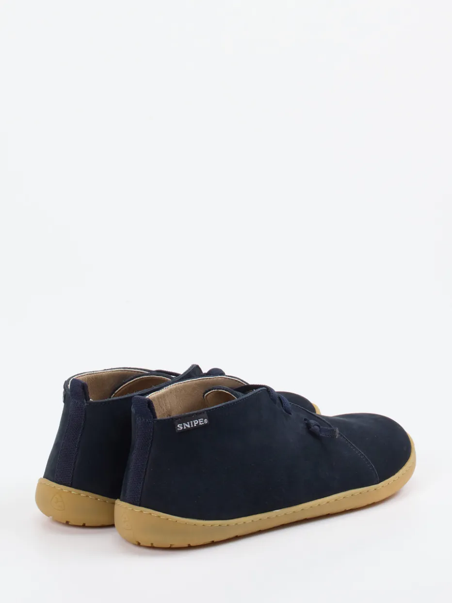 Herren Snipe – Barfußschuh aus Nubukleder Dunkel