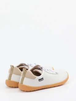 Damen Snipe – Barfuß-Sneaker aus Hirschleder Offwhite