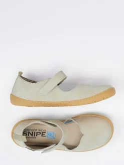 – Mary Janes aus Nubukleder in grau*Snipe