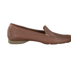 Damen Snipe – Mokassins aus Kalbleder cognac